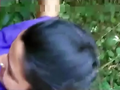 Desi slut exposed and fucked in forest by client clip